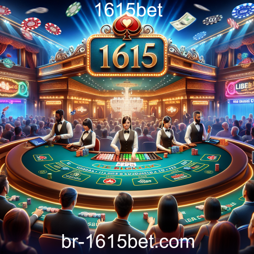 A Emoção dos Jogos Ao Vivo no 1615bet